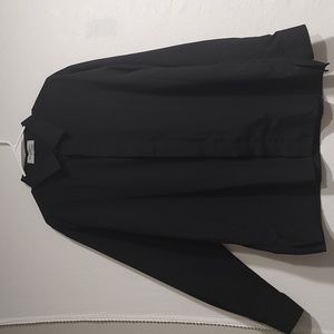 Doc & Amelia by Cintas button up black shirt